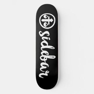 Offizielles Sidebar-Skateboard-Logo Skateboard