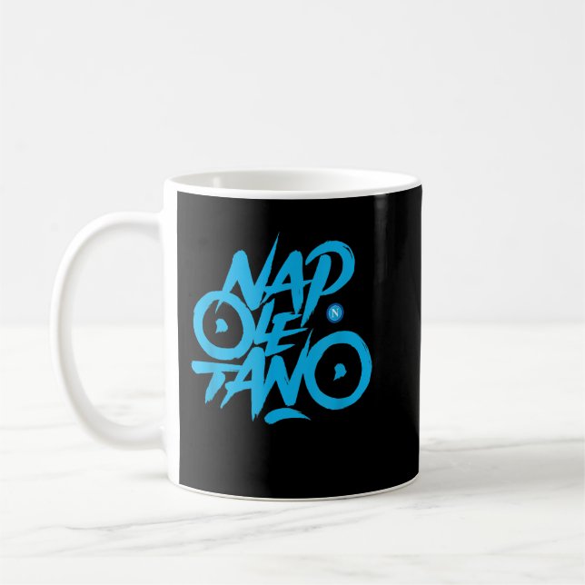 Offizielles SSC Napoli T Shirt Kaffeetasse (Links)