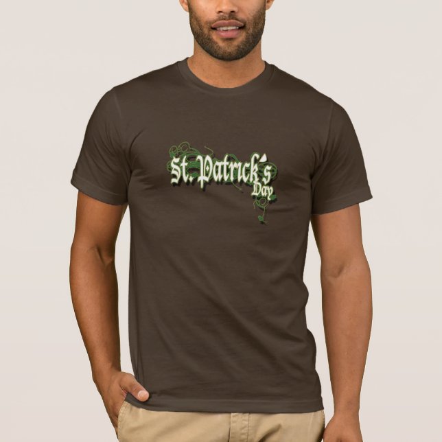 Offizielles St. Patricks Day-trinkendes Shirt (Vorderseite)