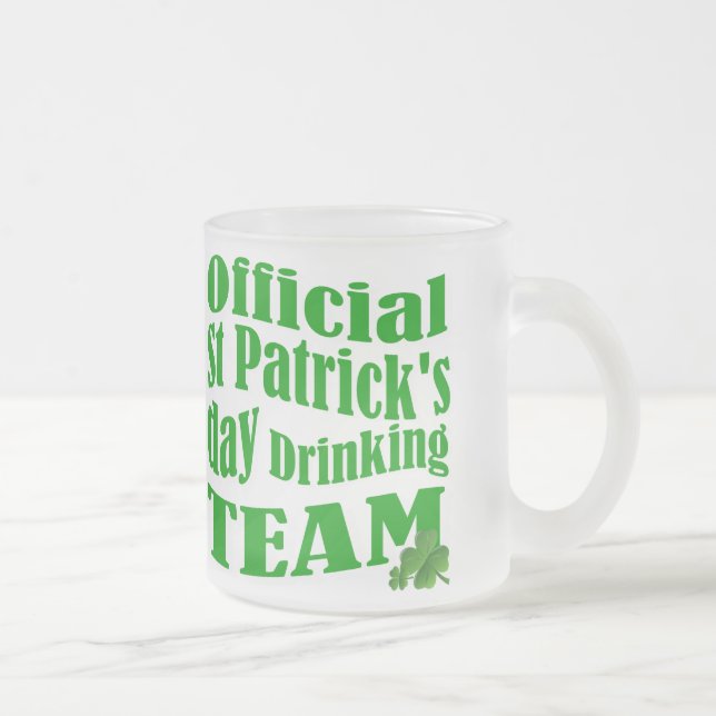 Offizielles St. Patrick's Day-Trinkteam Mattglastasse (Rechts)