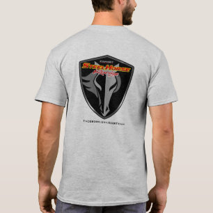 Offizielles Stahlder T - Shirt-Grau der T-Shirt