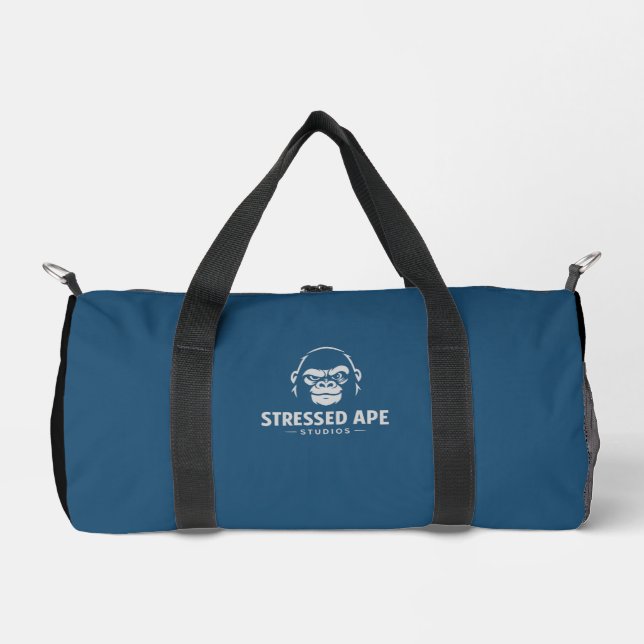 Offizielles Stressed Ape Studo Merch Duffle Bag (Vorderseite)