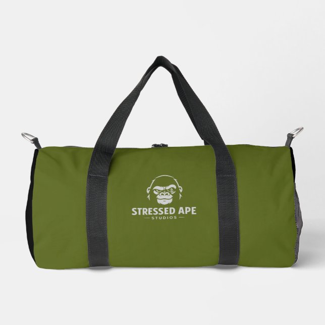 Offizielles Stressed Ape Studo Merch Duffle Bag (Vorderseite)