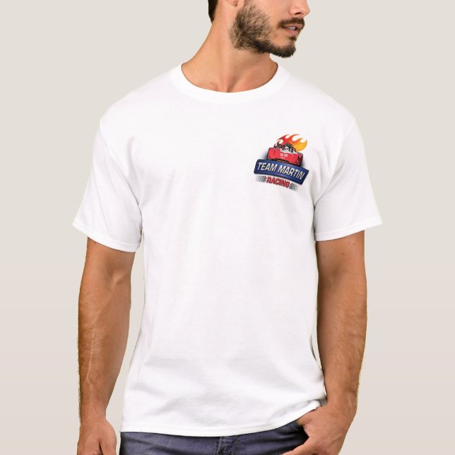 Offizielles Team Martin, der Shirt läuft (Vorderseite)