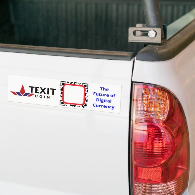Offizielles TexitCoin-Logo  Autoaufkleber (Auf Lkw)