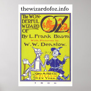 Offizielles thewizardofoz.info-Plakat Poster