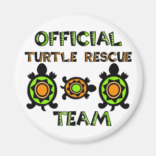 Offizielles Turtle Rescue Team 1 Magnet