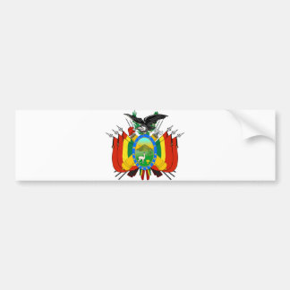 Offizielles Wappen Boliviens Wappenkunde-Symbol Autoaufkleber