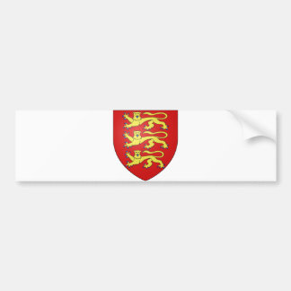 Offizielles Wappen Englands Wappenkunde-Symbol Autoaufkleber