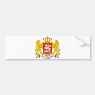 Offizielles Wappen Georgia Wappenkunde-Symbol Autoaufkleber