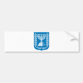 Offizielles Wappen Israels Wappenkunde-Symbol Autoaufkleber