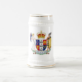 Offizielles Wappen Neuseelands Wappenkunde-Symbol Bierglas
