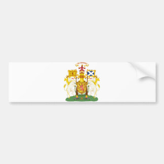 Offizielles Wappen Schottlands Wappenkunde-Symbol Autoaufkleber