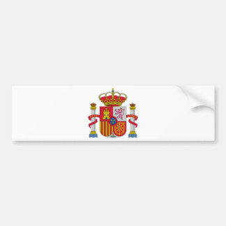 Offizielles Wappen Spanisch-Spaniens Wappenkunde Autoaufkleber