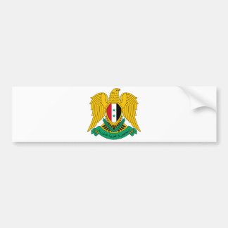 Offizielles Wappen Syriens Wappenkunde-Symbol Autoaufkleber