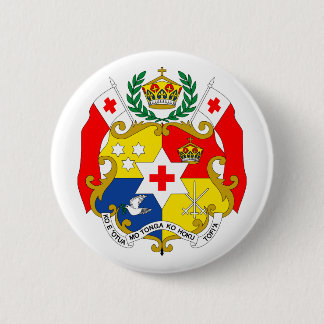 Offizielles Wappen Tongas Wappenkunde-Symbol Button