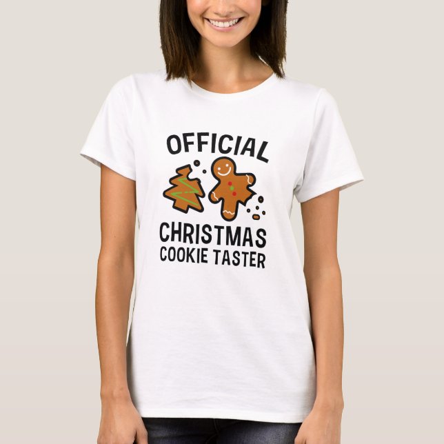 Offizielles Weihnachtskochtest T-Shirt (Vorderseite)