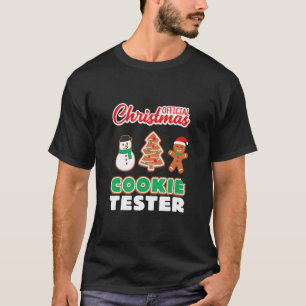 Offizielles Weihnachtskochtest Tester T Shirt Xmas