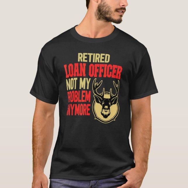 Offizier der Hirschjagd T-Shirt (Vorderseite)
