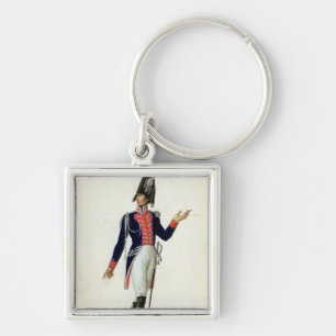 Offizier des Garde du Corps Schlüsselanhänger