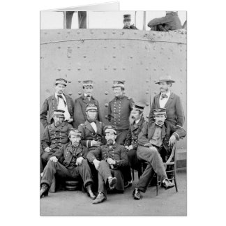 Offiziere auf USS Monitor, 1862