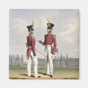 Offiziere der Royal Marines, Teller 2 von Magnet