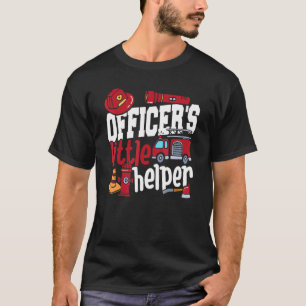 Offiziers Helferkid's Police Firefighter T-Shirt