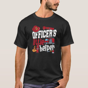 Offiziers Helferkid's Police Firefighter T-Shirt