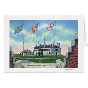 Offiziersraum im alten französischen Schloss