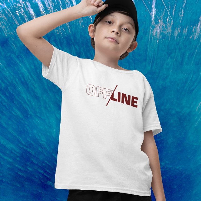 Offline | Geek Spaß T - Shirt (Von Creator hochgeladen)