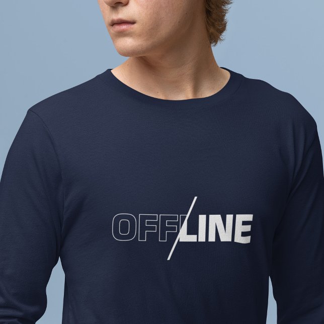 Offline | Geek Spaß T - Shirt (Von Creator hochgeladen)
