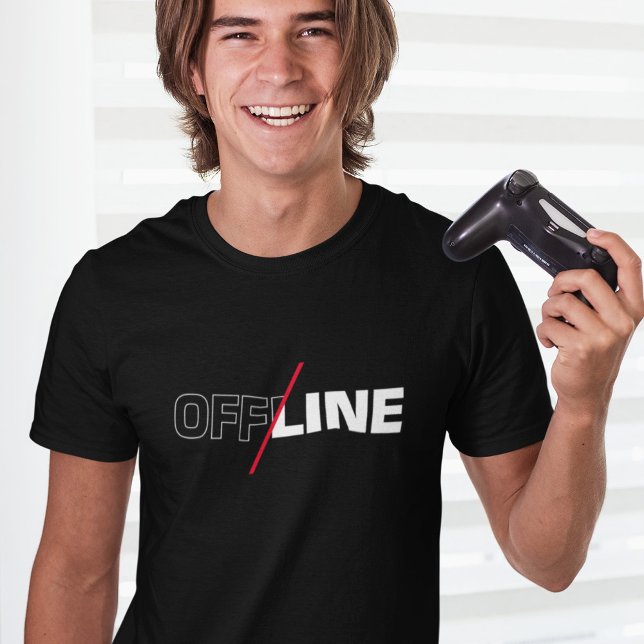 Offline | Geek Spaß T - Shirt (Von Creator hochgeladen)