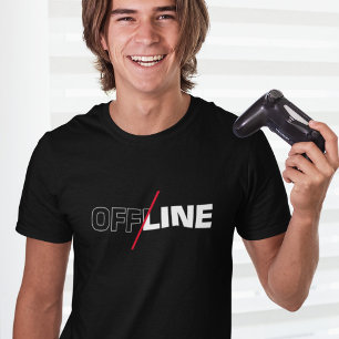 Offline   Geek Spaß T - Shirt