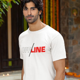 Offline   Geek Spaß T - Shirt