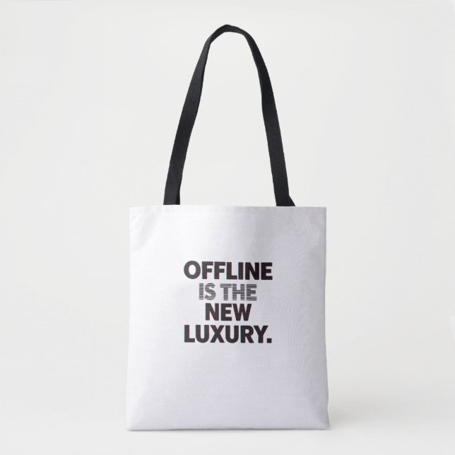 Offline Is The New Luxury: Digital Detox Quote (Vorderseite)