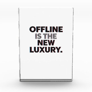 Offline Is The New Luxury: Digital Detox Quote Fotoblock