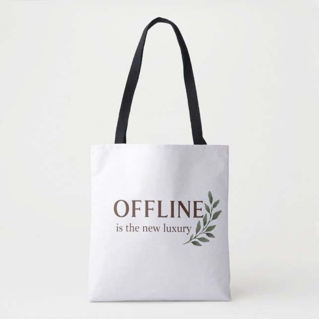 Offline Is The New Luxury – Minimal Aesthetic Desi (Vorderseite)