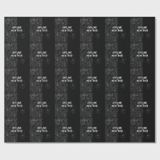 Offline ist die neue Reiche Geschenkpapier