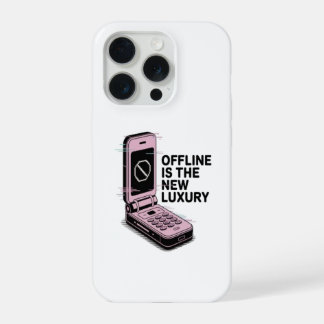 Offline zu sein ist der neue Luxus iPhone 15 Pro Hülle