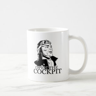 Öffne das Cockpit Tasse