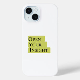 Öffne deine Einsicht   Inspirierendes minimalistis Case-Mate iPhone Hülle