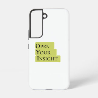 Öffne deine Einsicht | Inspirierendes minimalistis Samsung Galaxy Hülle
