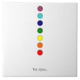 Öffnen - Chakra Line Keramik Tile Fliese