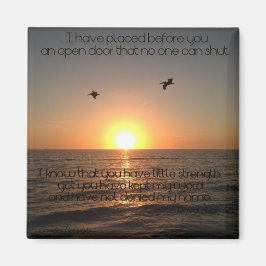 Öffnen des Türmagneten Magnet