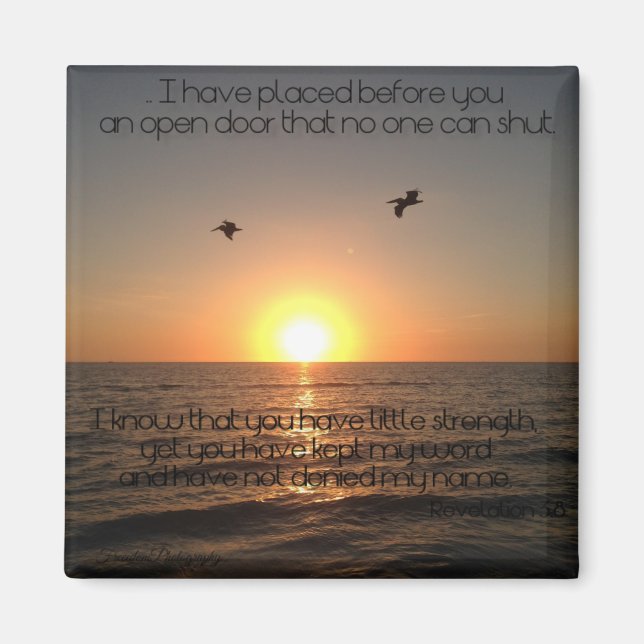 Öffnen des Türmagneten Magnet (Vorne)