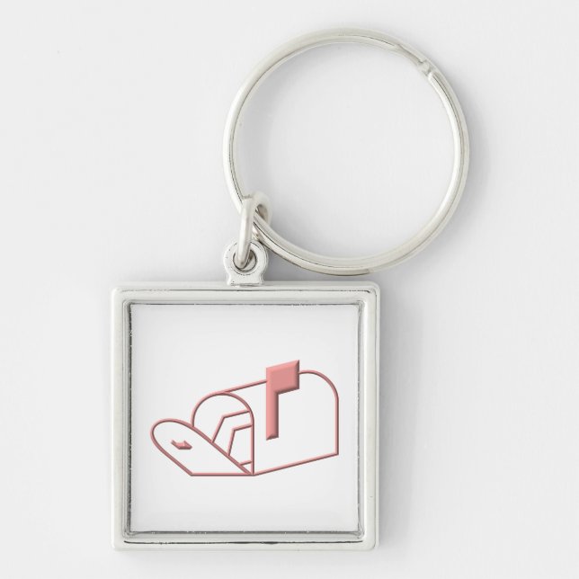 Öffnen Sie Briefkasten Schlüsselanhänger (Vorne)