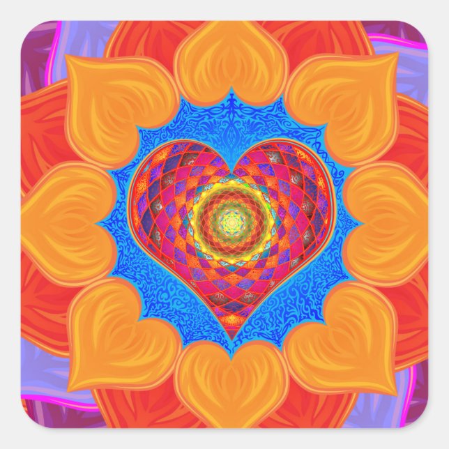 Öffnen Sie den Heftsticker Quadratischer Aufkleber (Vorderseite)