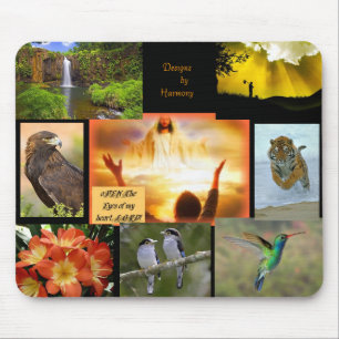 Öffnen Sie die Augen meines Herz-Lords Mousepad