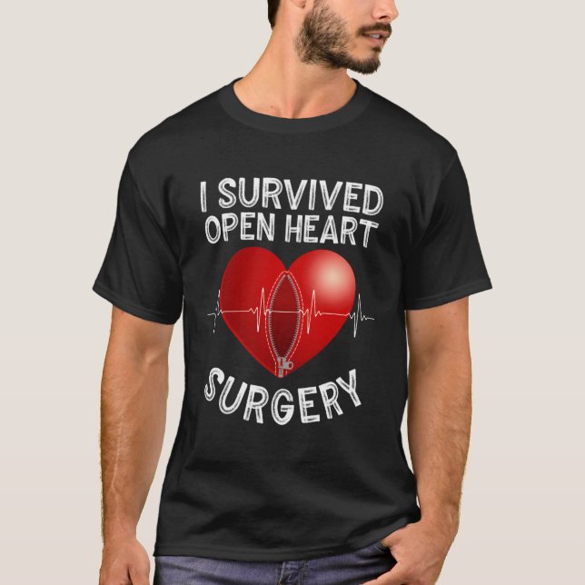 Öffnen Sie die Operation, die er überlebt hat T-Shirt (Vorderseite)