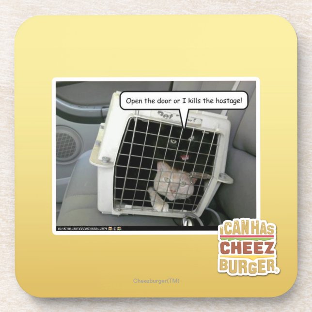 Öffnen Sie die Tür Getränkeuntersetzer (Vorderseite)